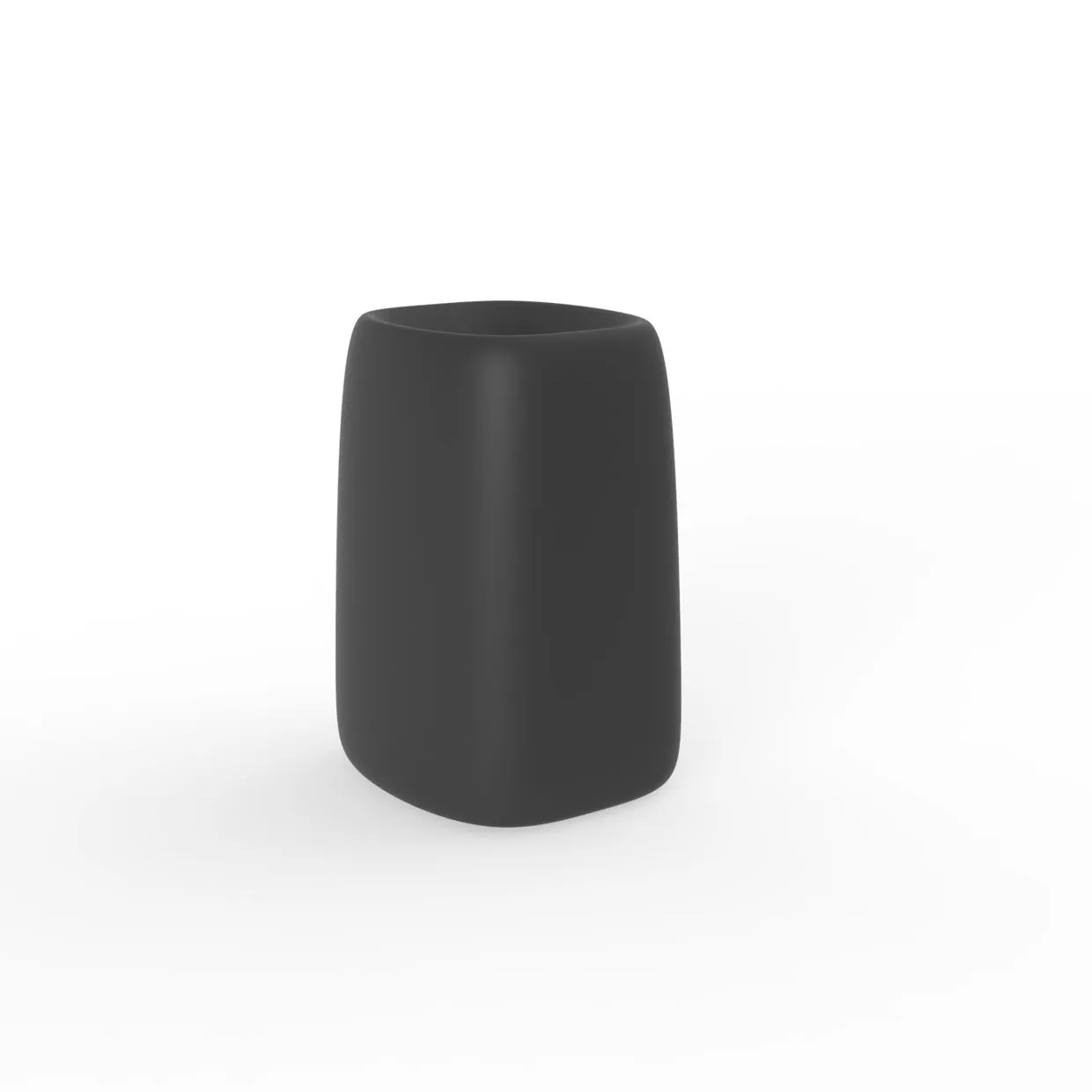 Organic Cuadrada Alta Planter