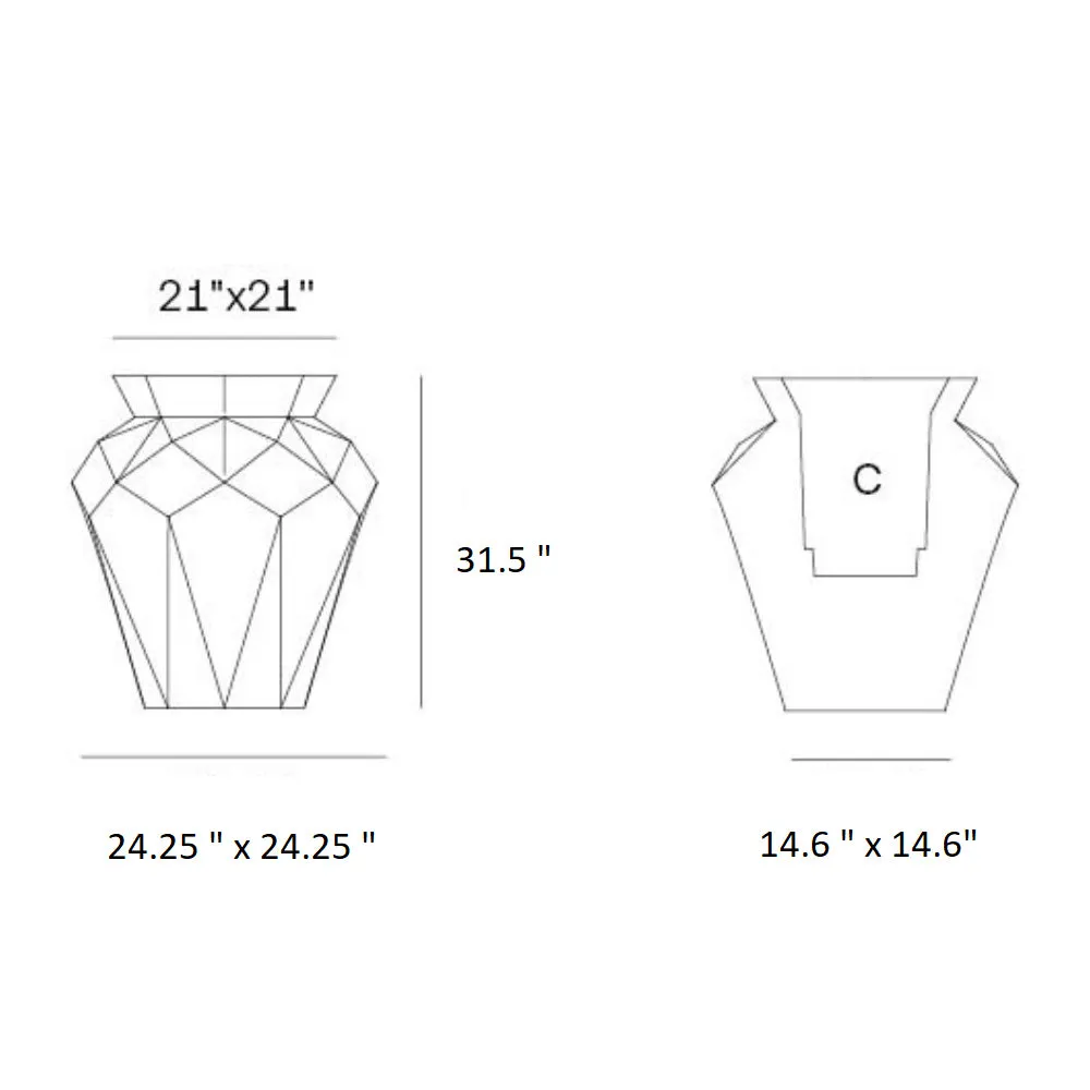 Origami Hanami Planter
