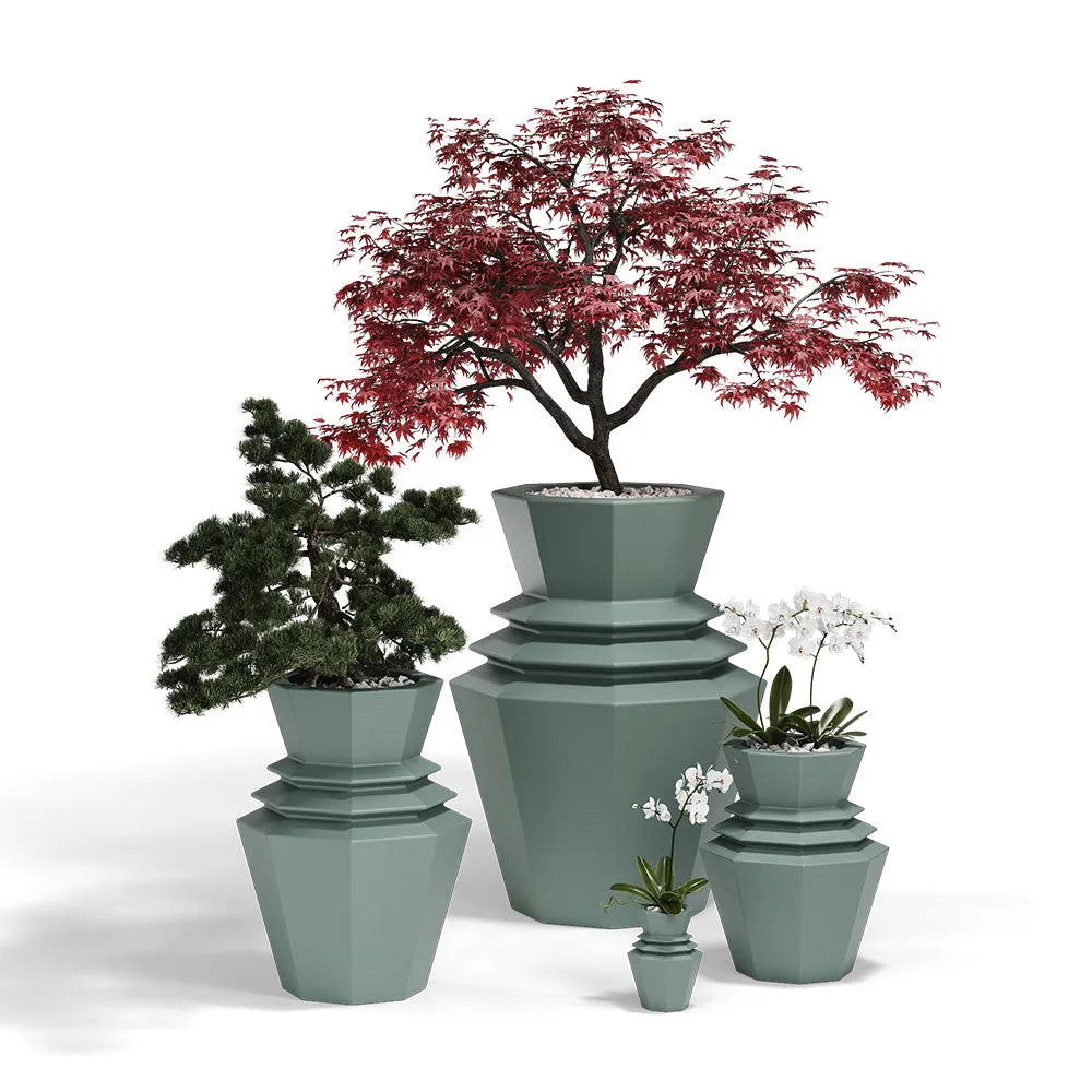 Origami Hinoki Planter