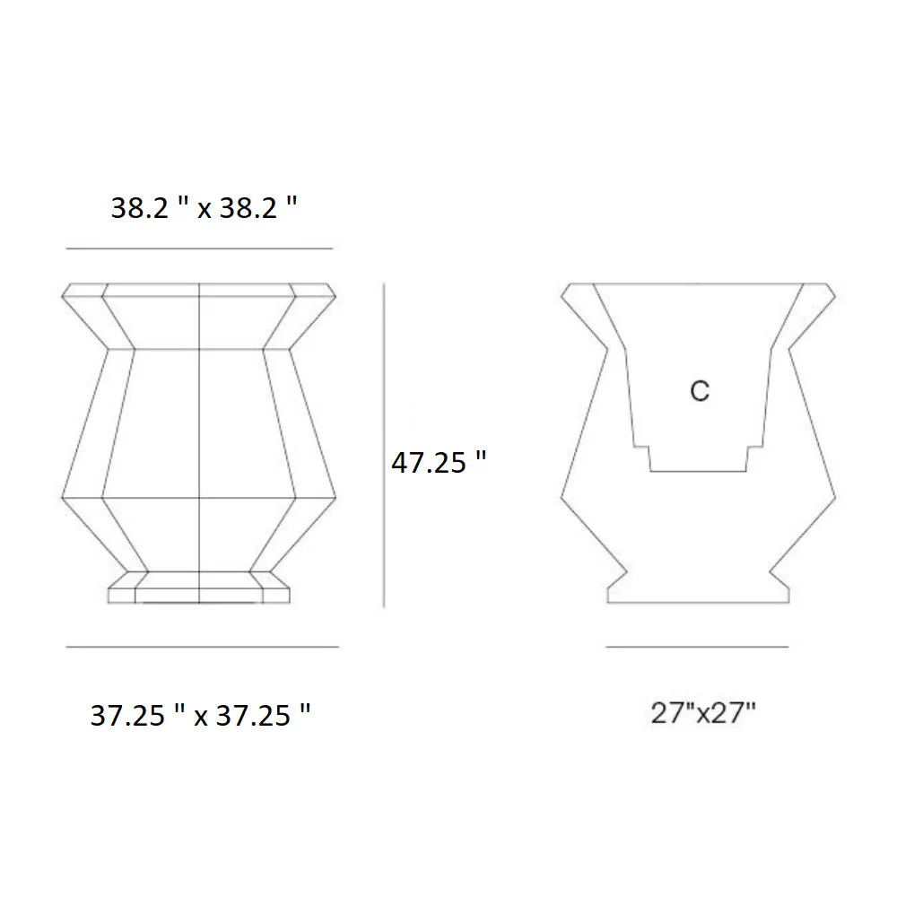 Origami Kashi Planter