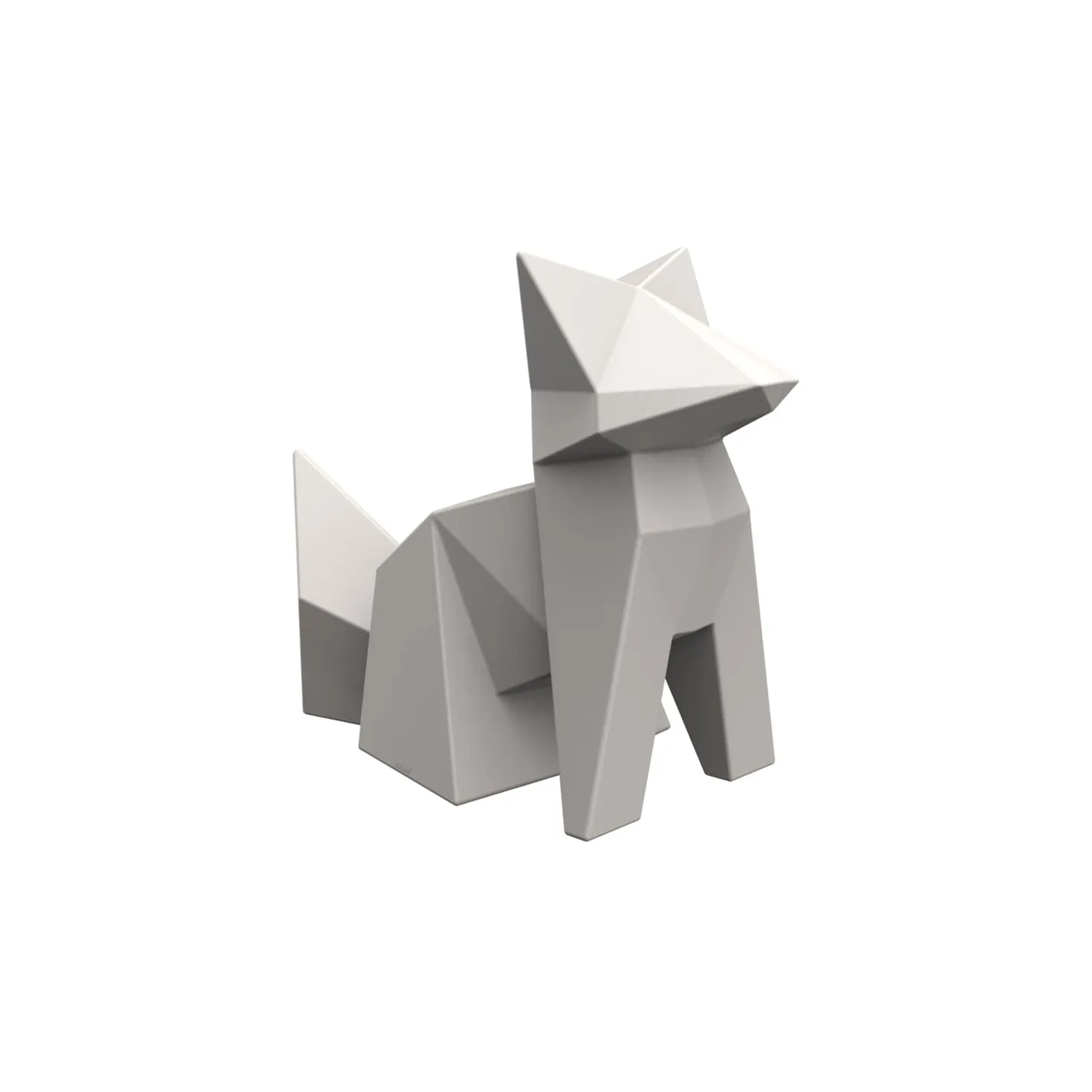 Origami Kitsune Statue