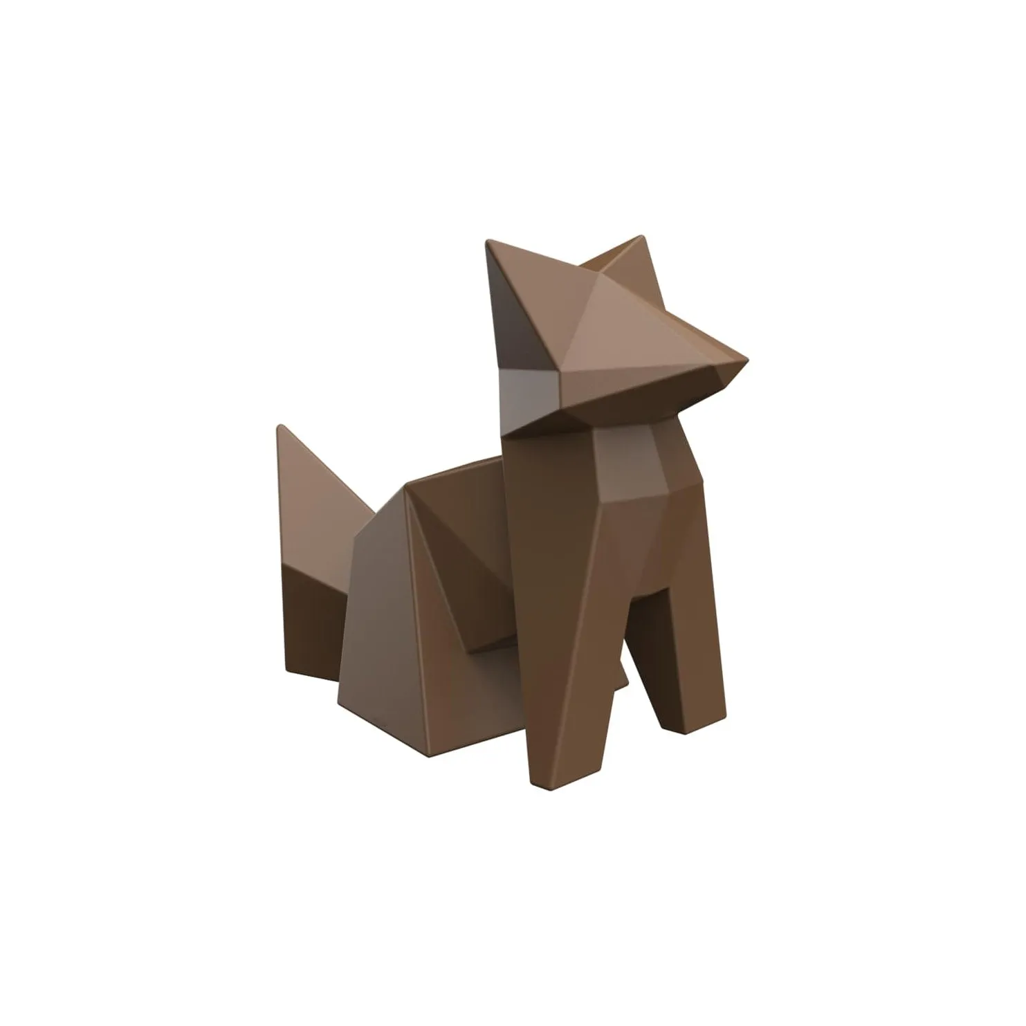 Origami Kitsune Statue