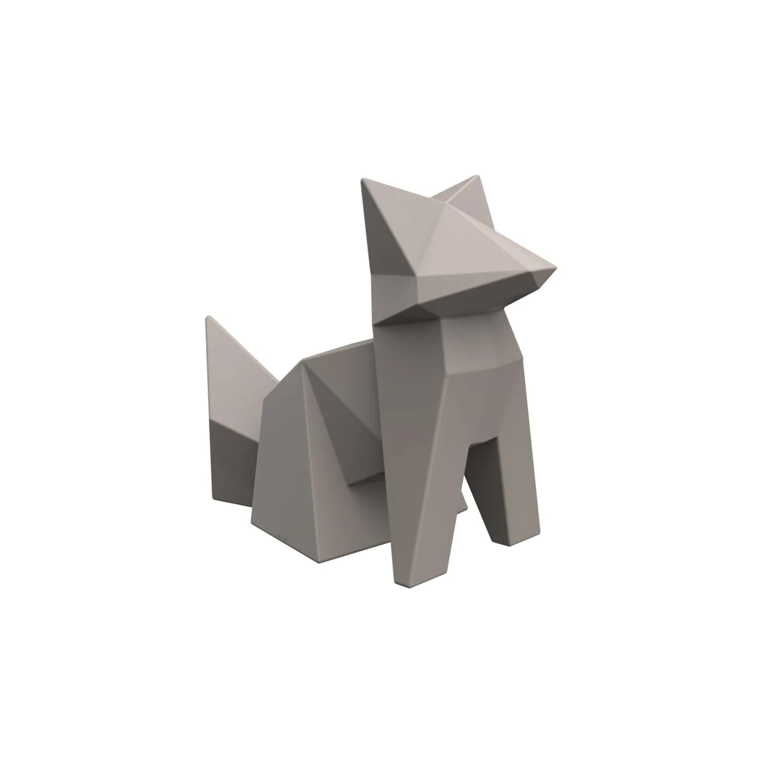Origami Kitsune Statue