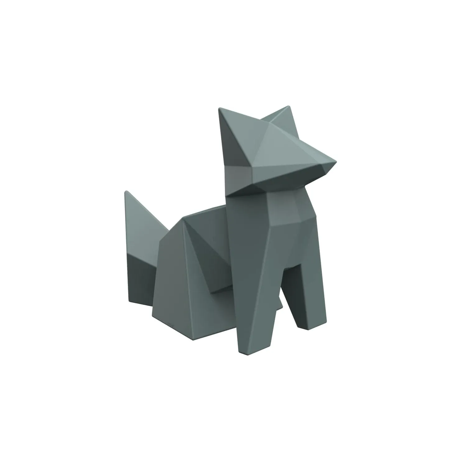 Origami Kitsune Statue