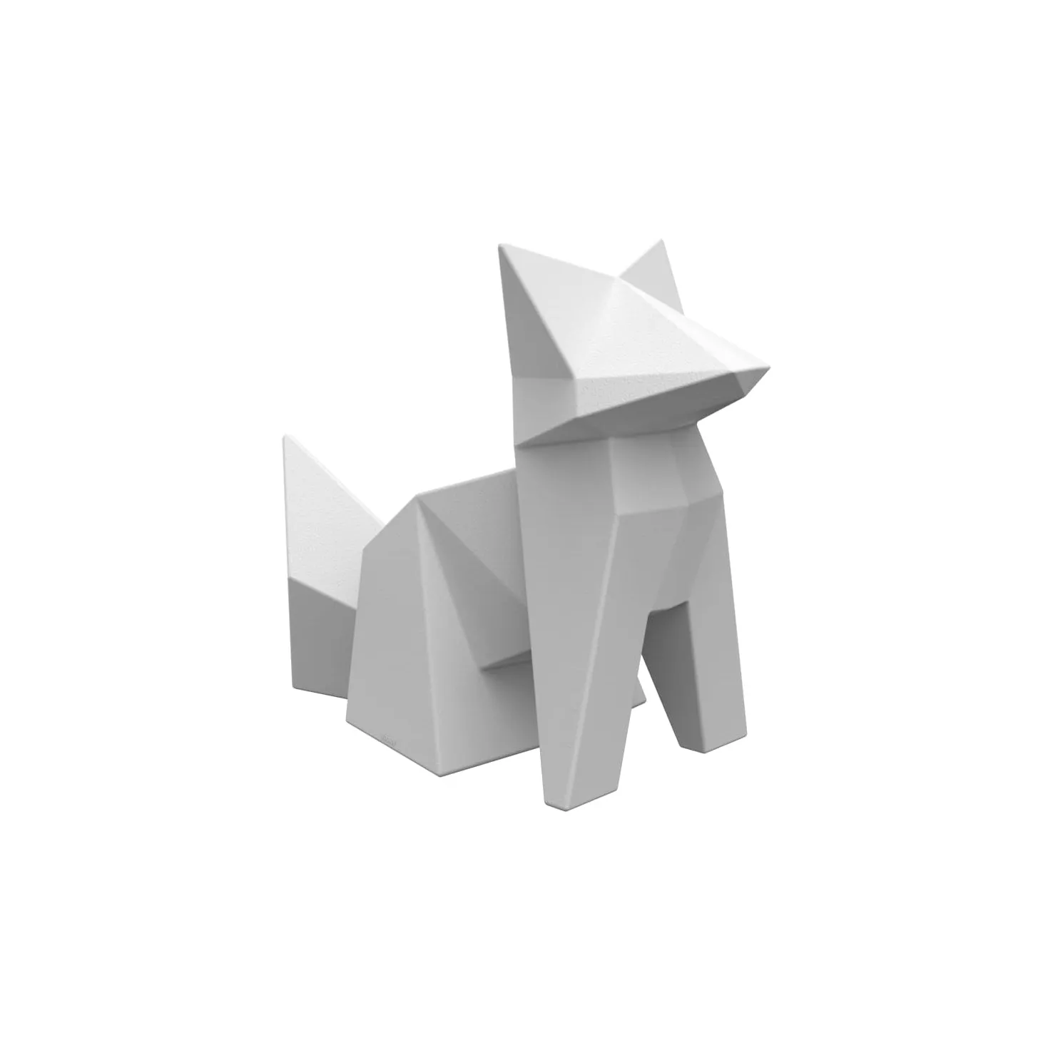Origami Kitsune Statue