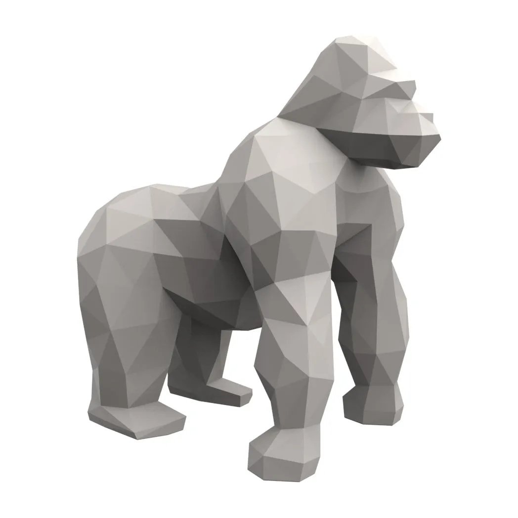 Origami Saru Statue