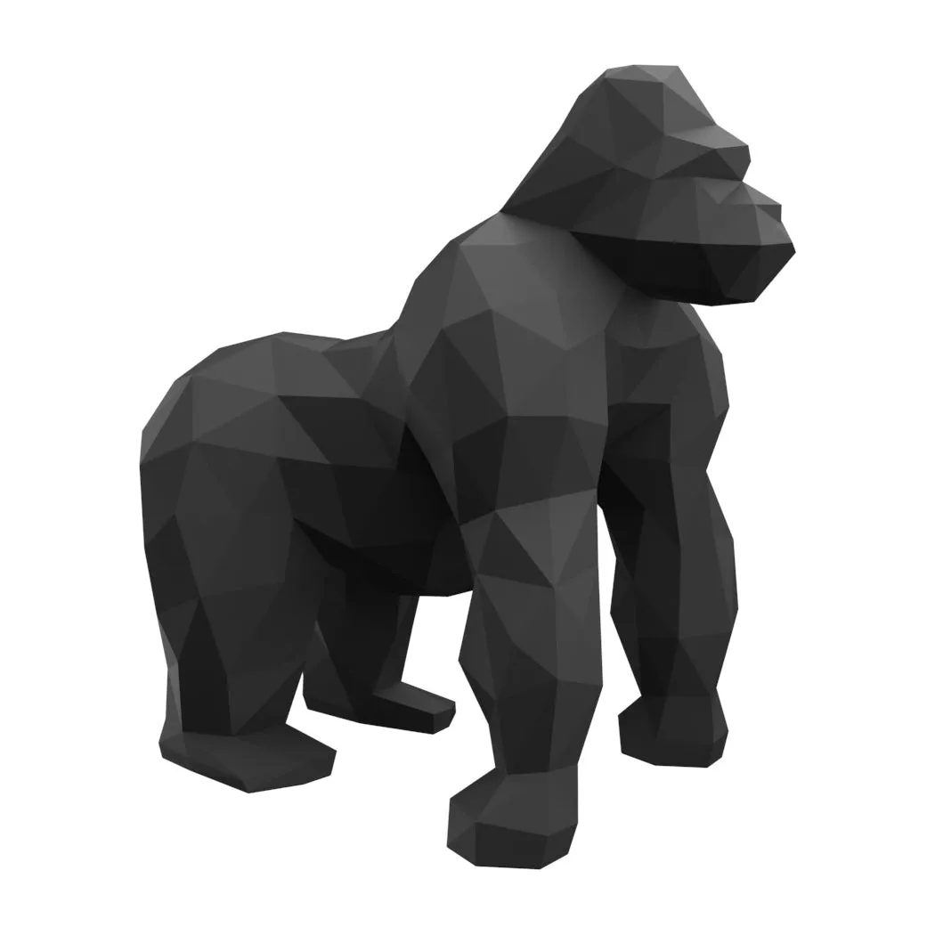 Origami Saru Statue