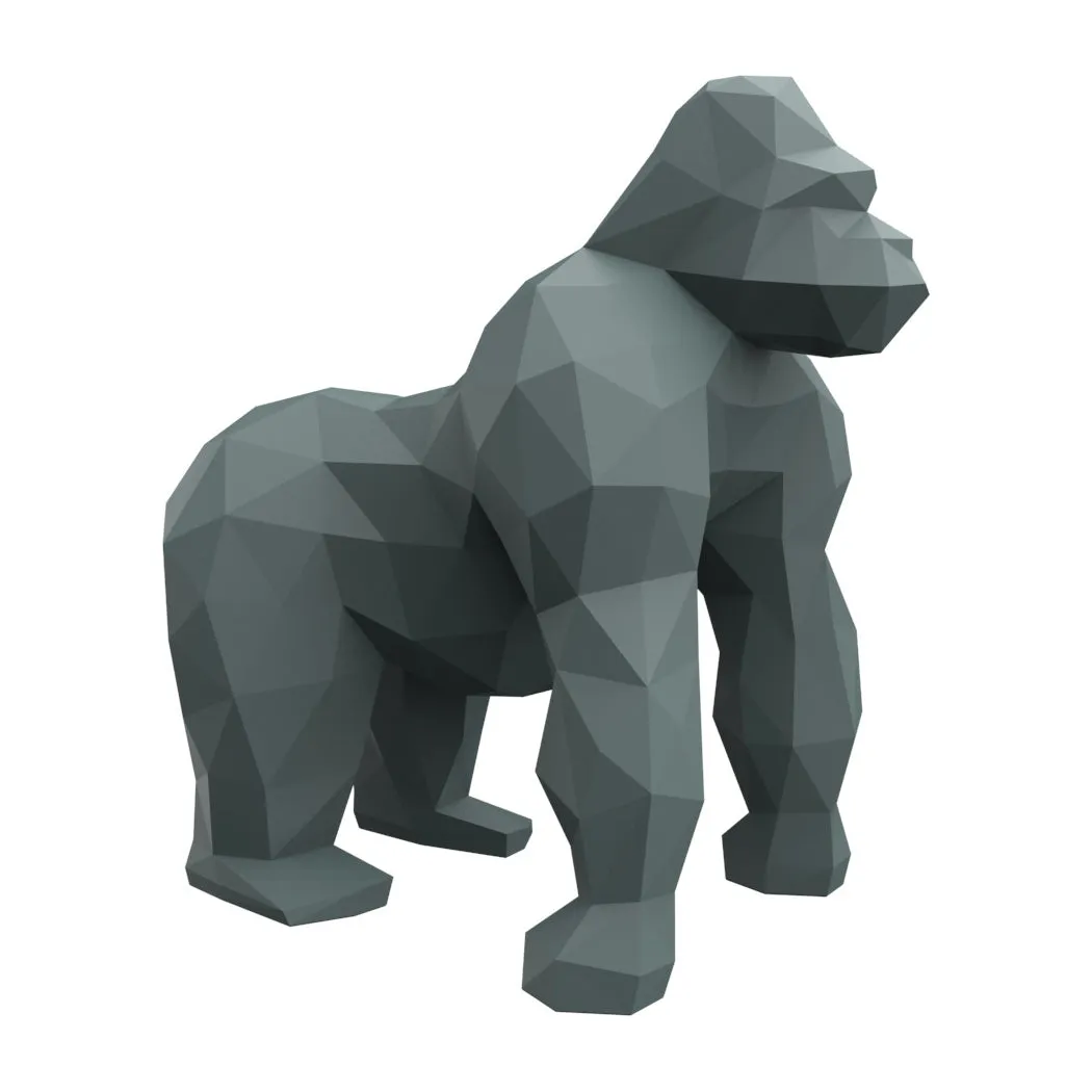 Origami Saru Statue