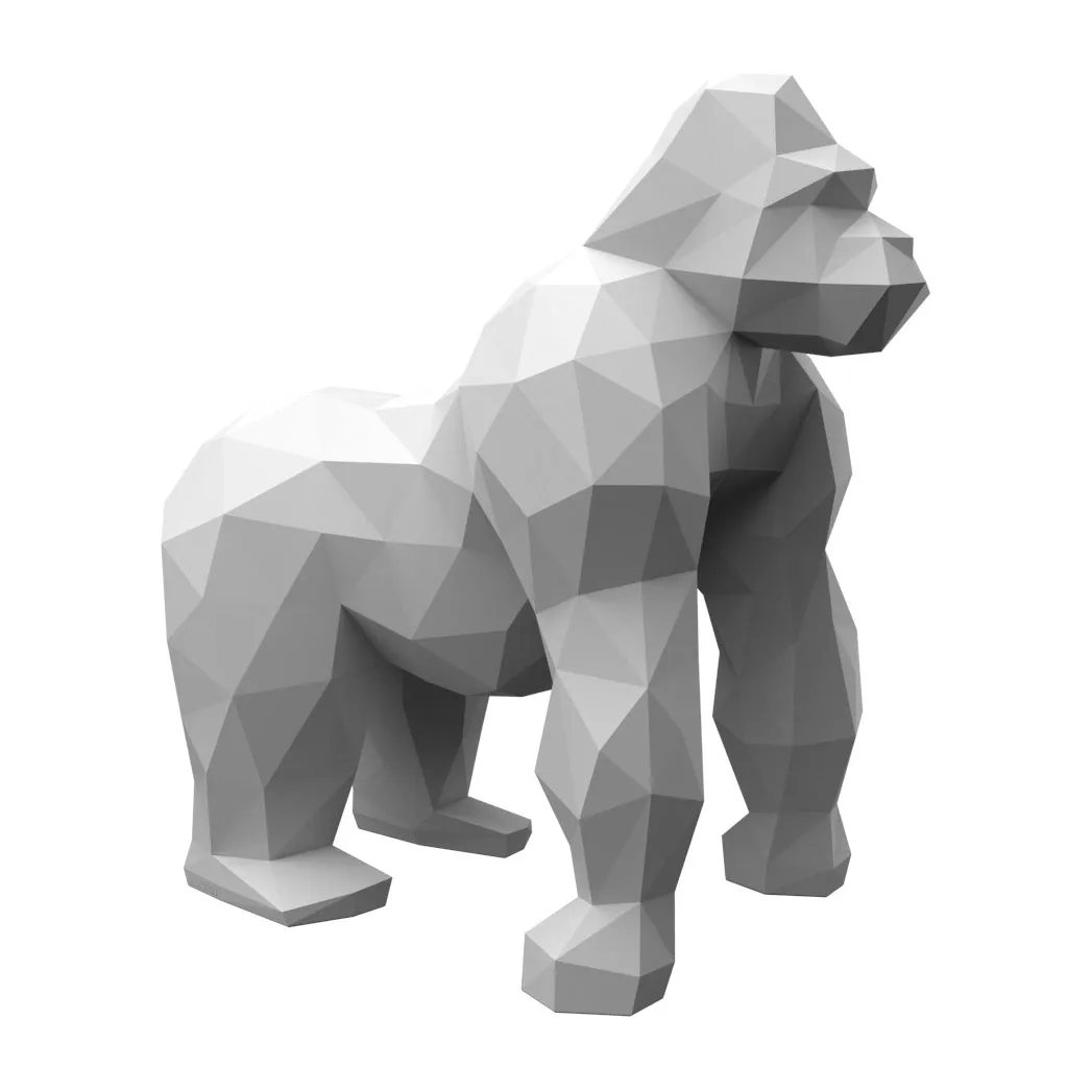Origami Saru Statue