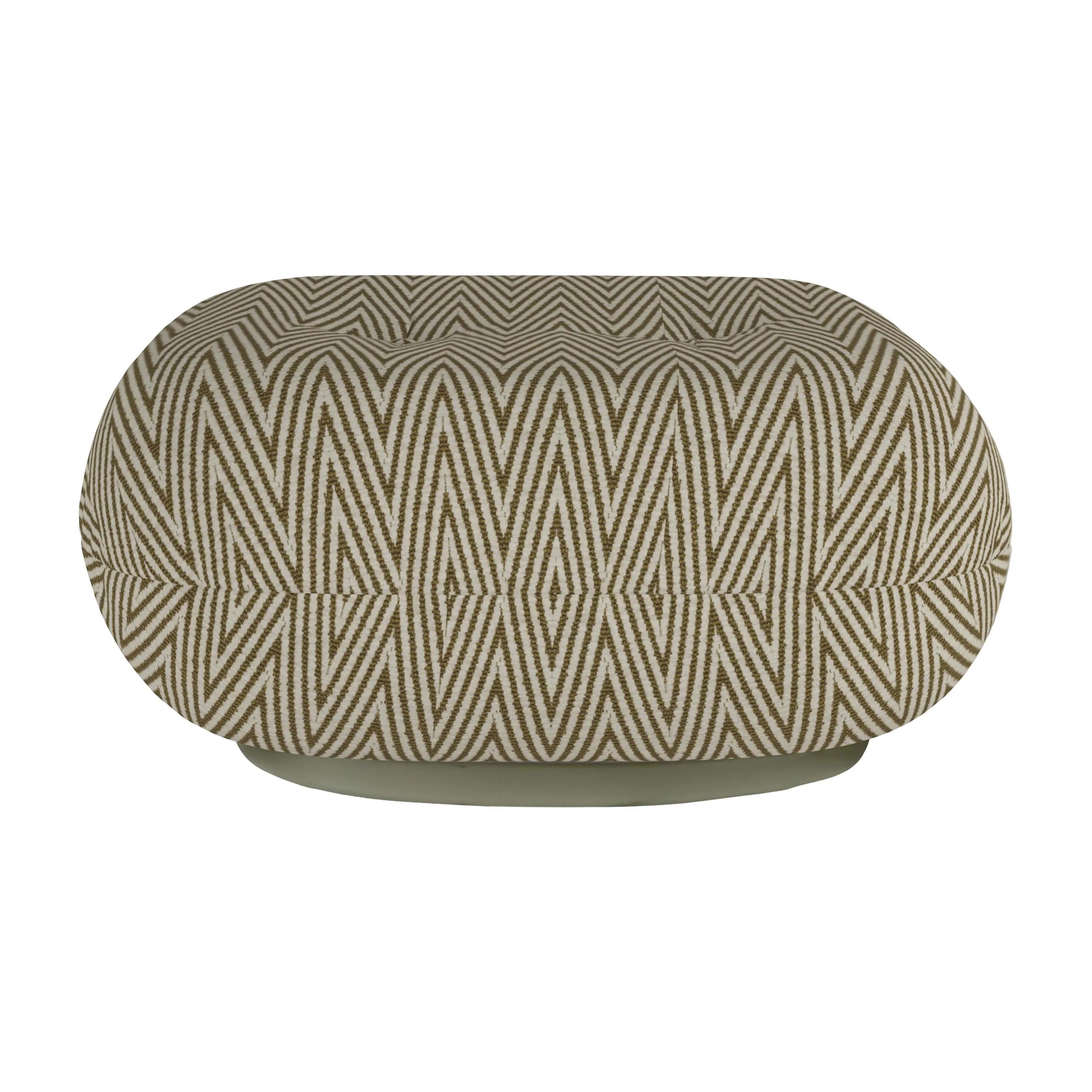 Pacha Outdoor Ottoman With Swivel Base