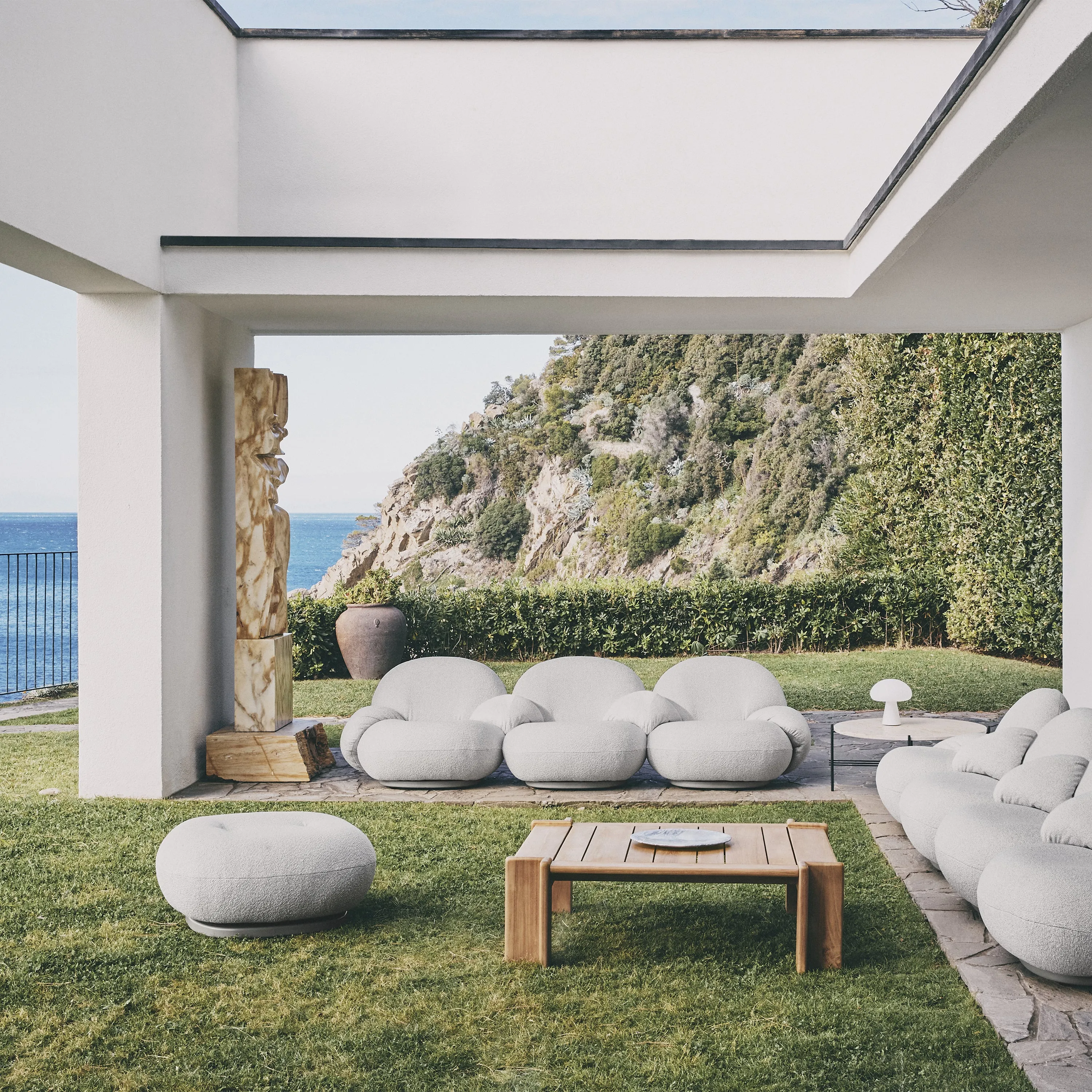 Pacha Outdoor Sofa With Armrests