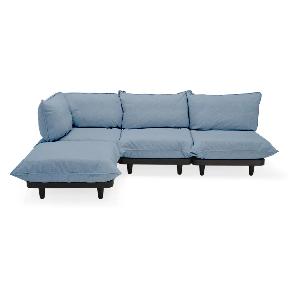 Paletti 3 Seater with Ottoman Outdoor Lounge Set
