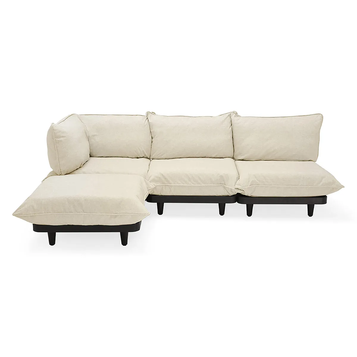 Paletti 3 Seater with Ottoman Outdoor Lounge Set