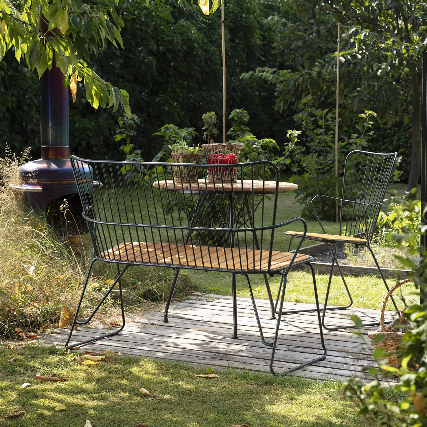 Paon Outdoor Bench