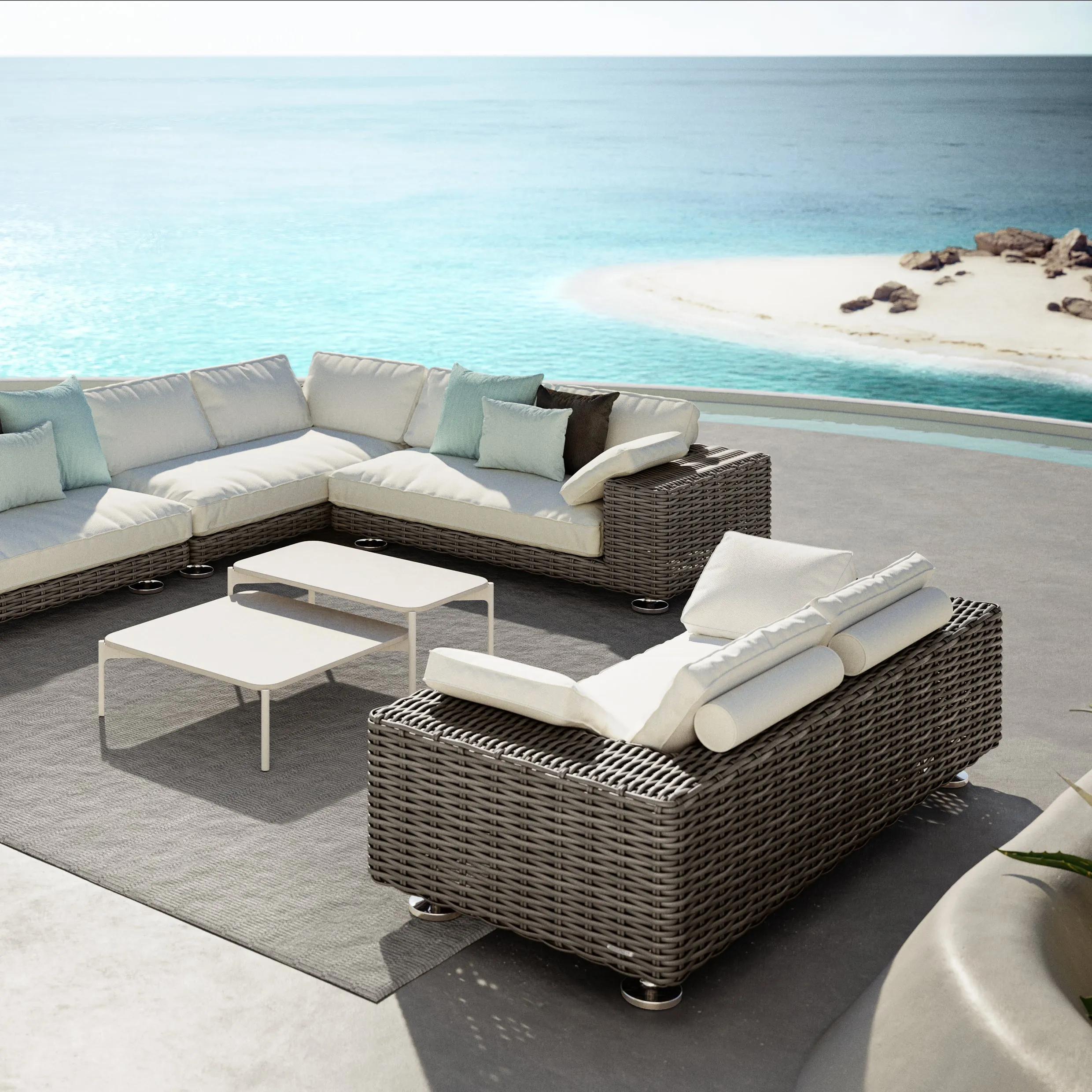 PAROS 2-Seater Sofa