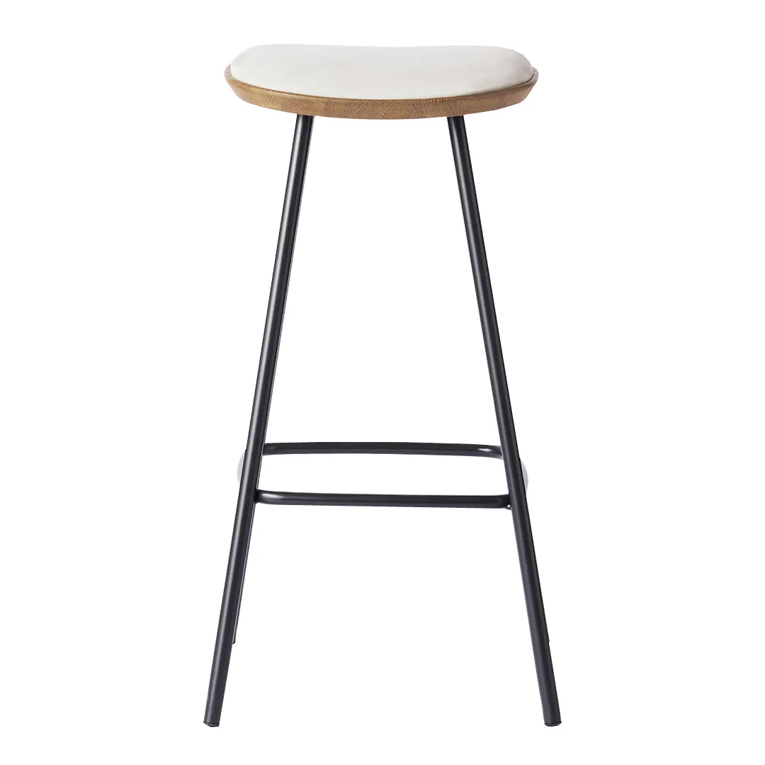 Pauline Bar Stool - Metal Legs
