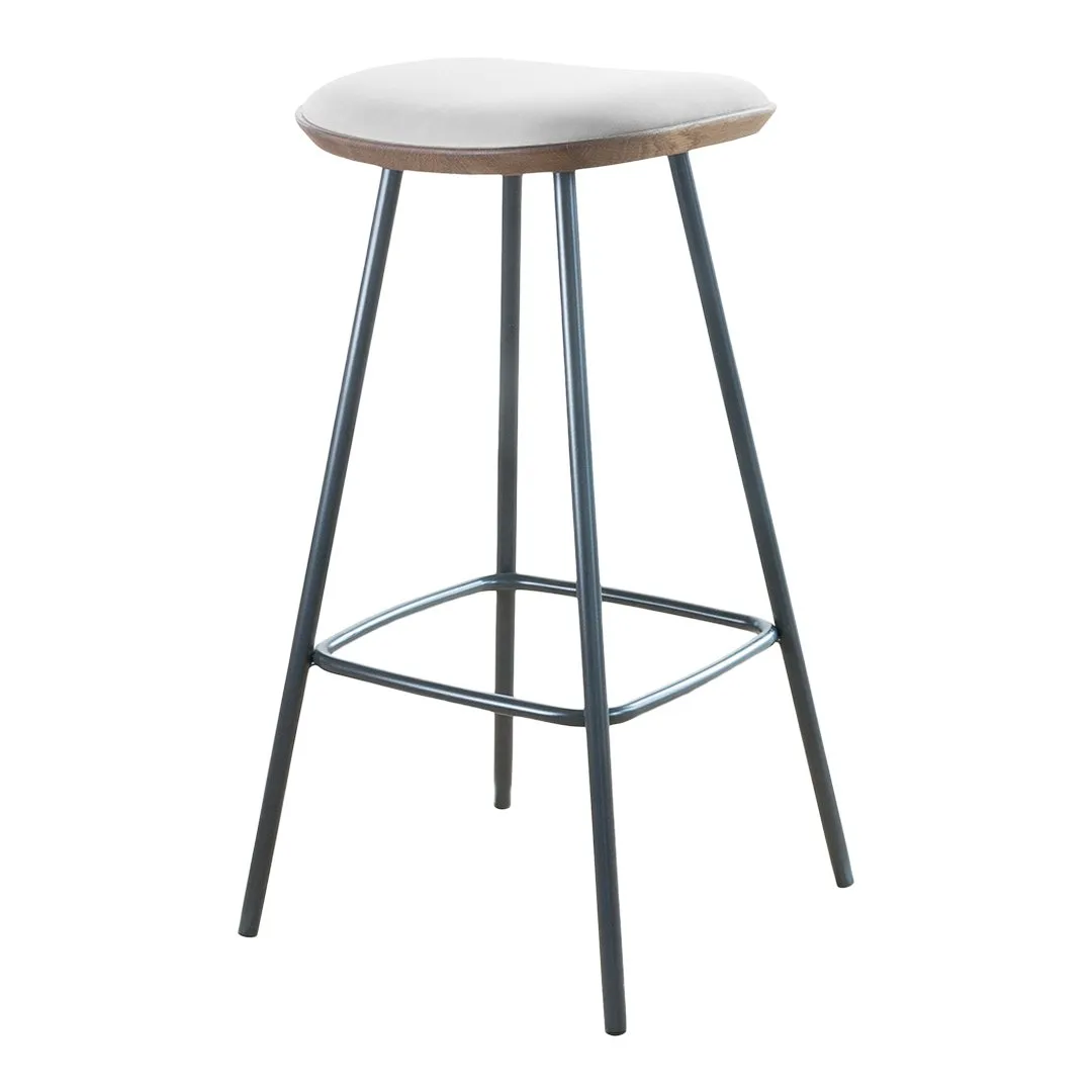 Pauline Bar Stool - Metal Legs