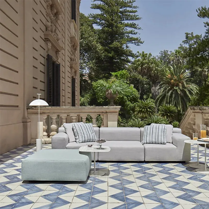 Plastics Outdoor Ottoman