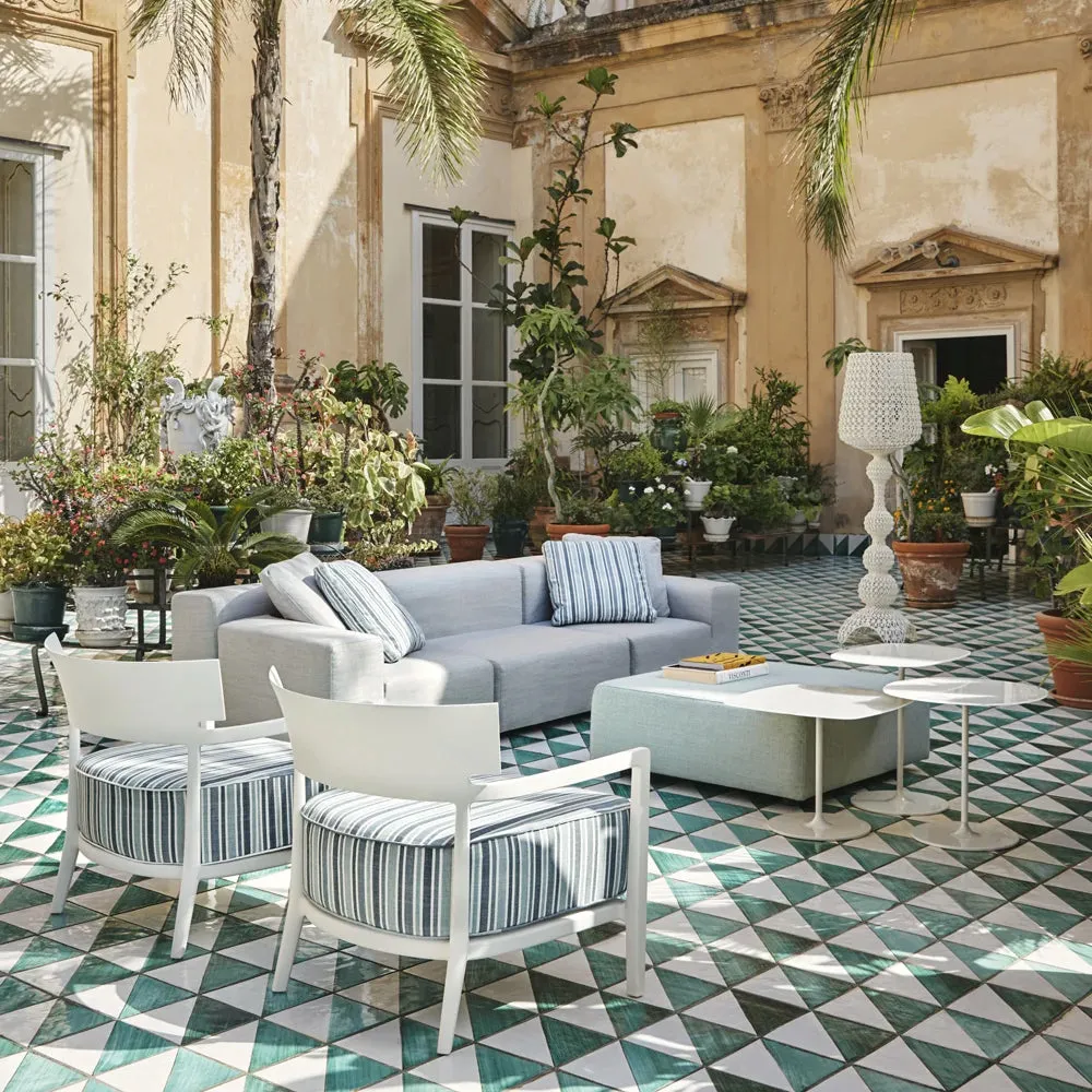 Plastics Outdoor Ottoman