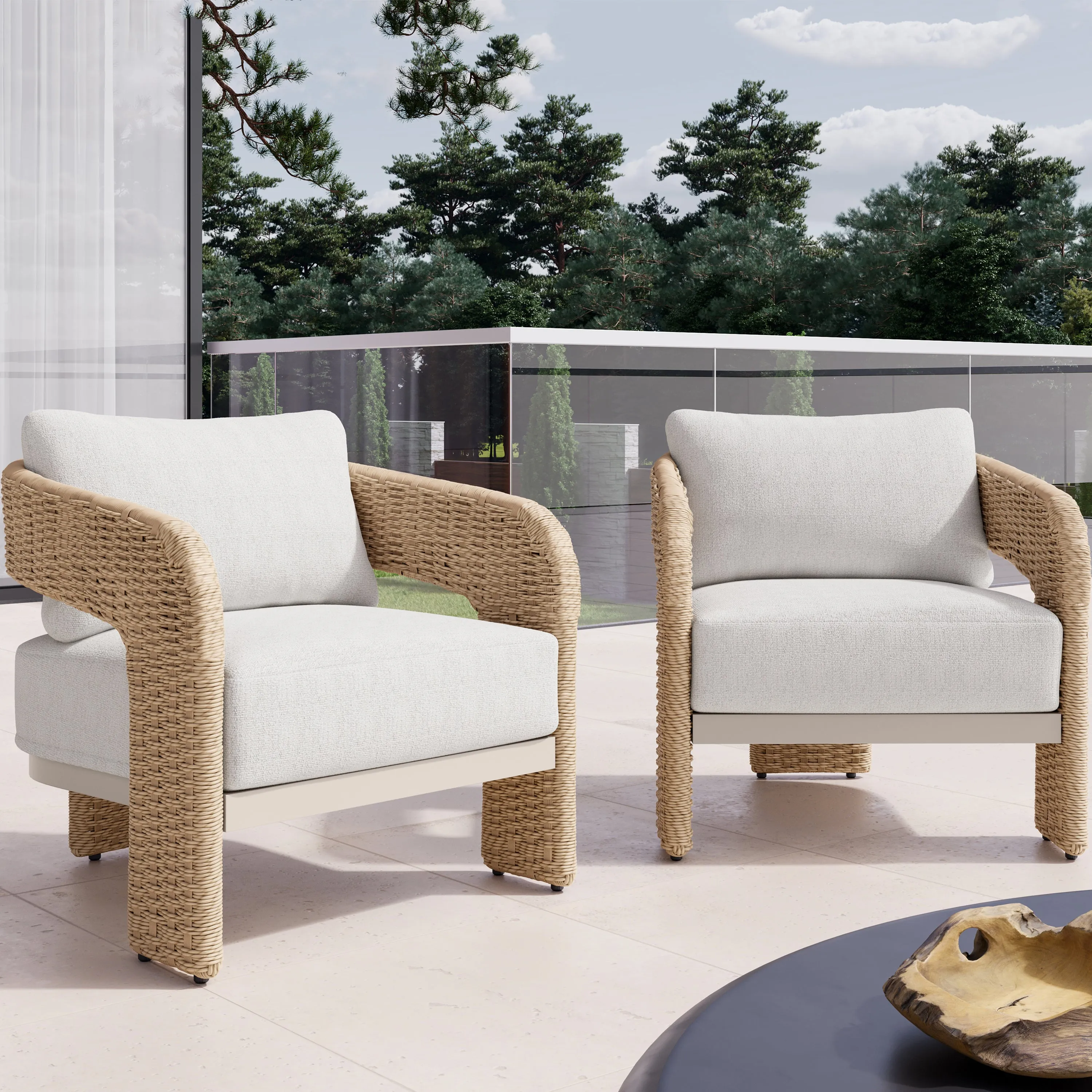 Pylos Outdoor Lounge Armchair