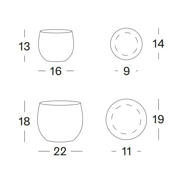 Saya Plant Pot (Set of 2)