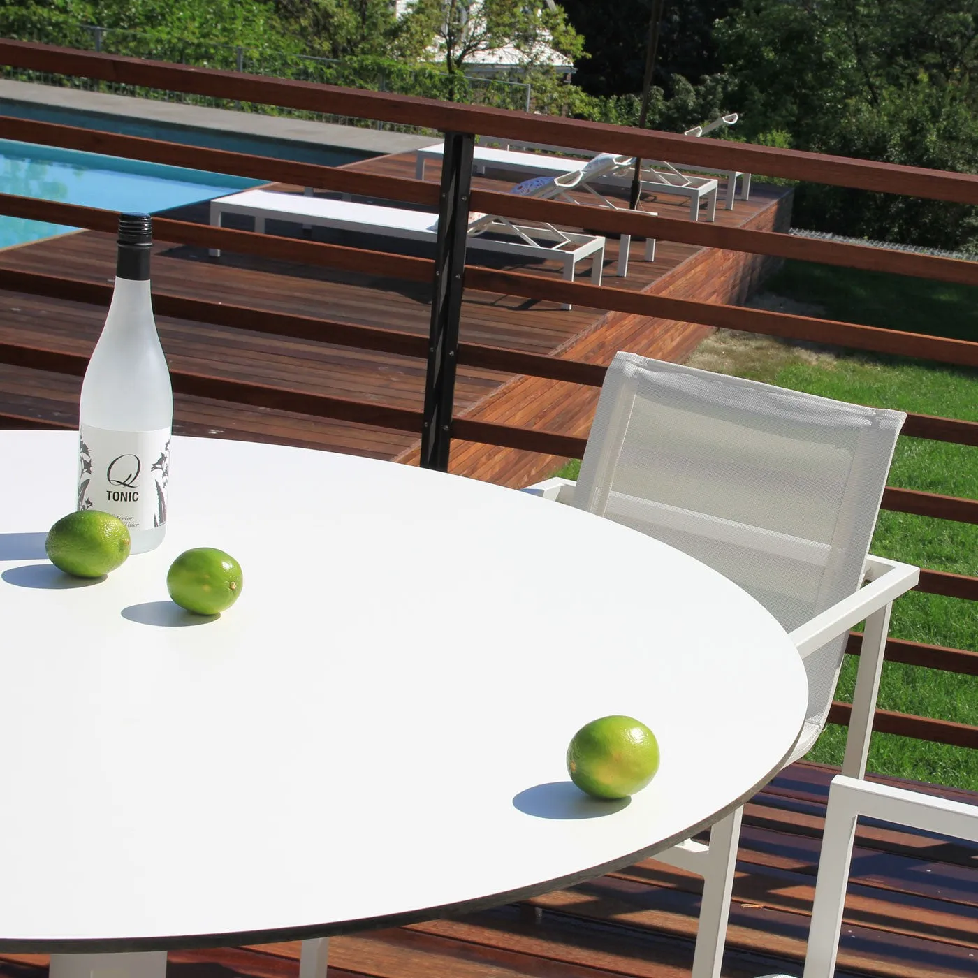 Skiff Large Outdoor Cafe Table