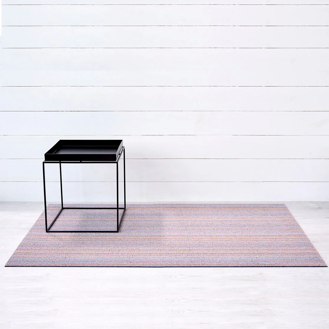 Skinny Stripe Indoor/Outdoor Shag Mat