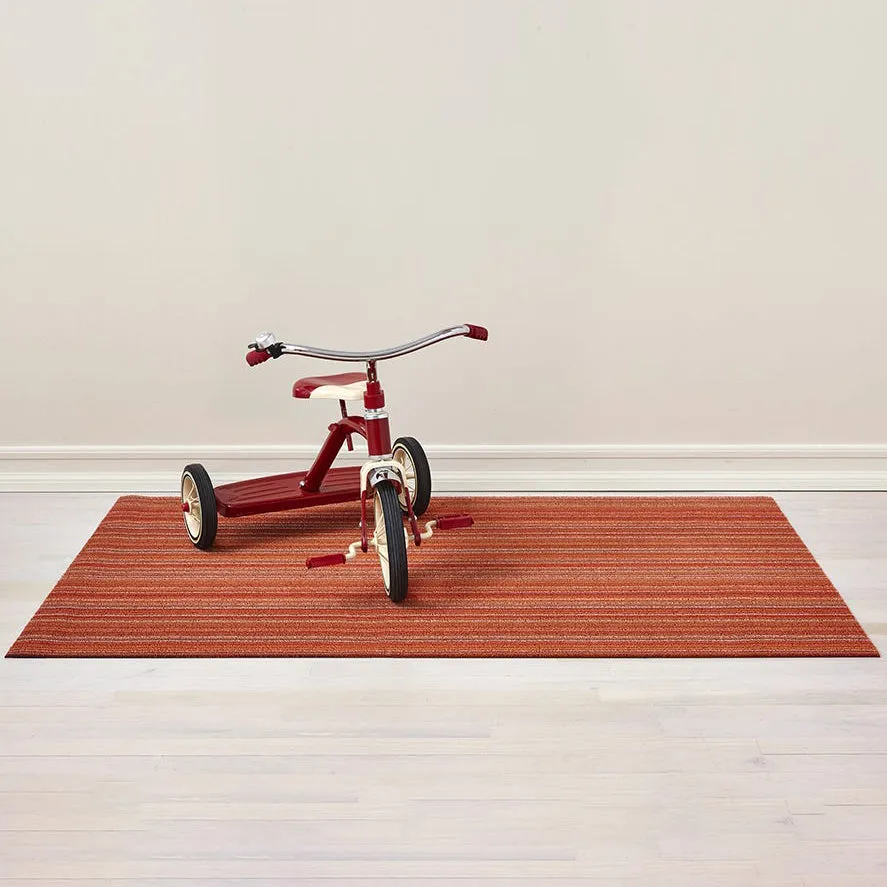 Skinny Stripe Indoor/Outdoor Shag Mat