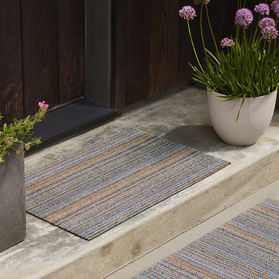 Skinny Stripe Indoor/Outdoor Shag Mat