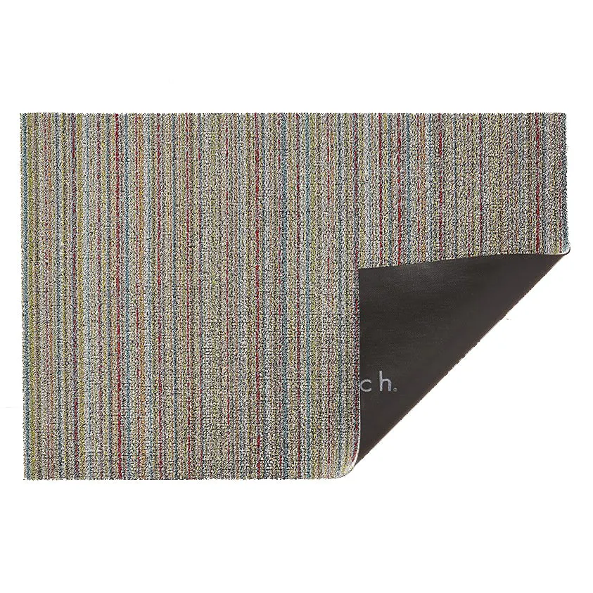 Skinny Stripe Indoor/Outdoor Shag Mat