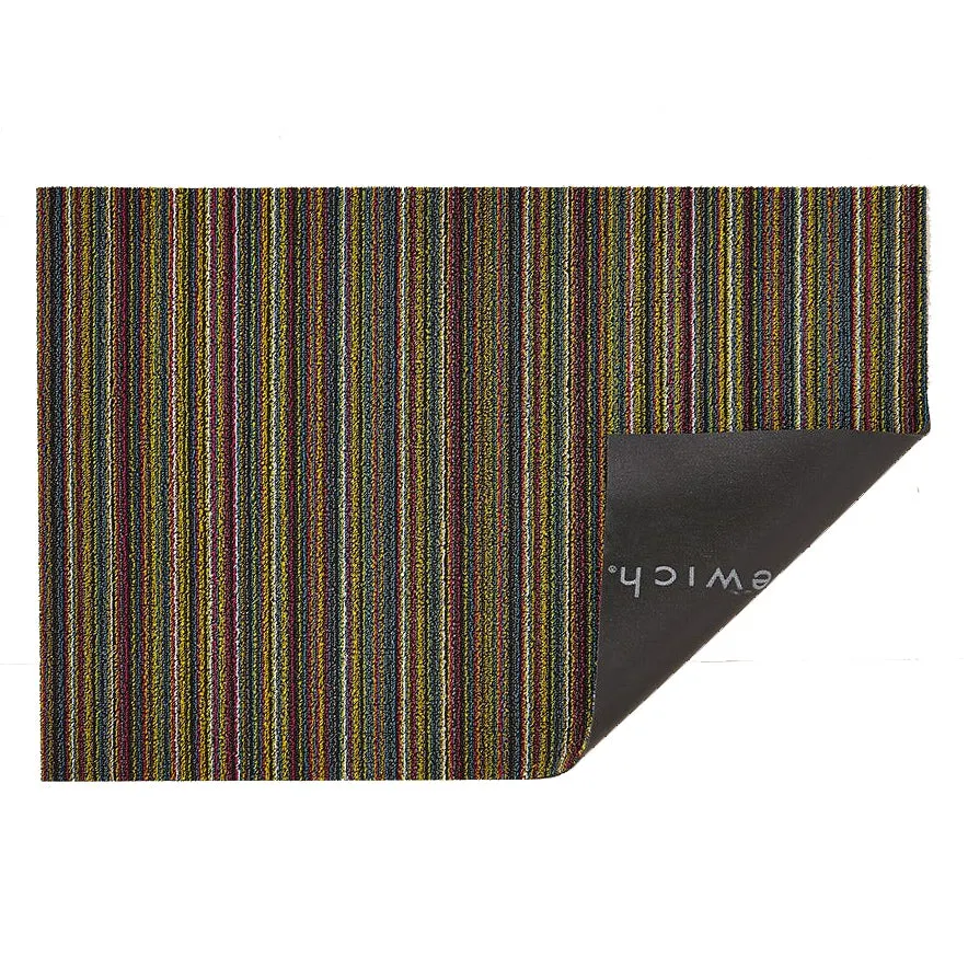 Skinny Stripe Indoor/Outdoor Shag Mat