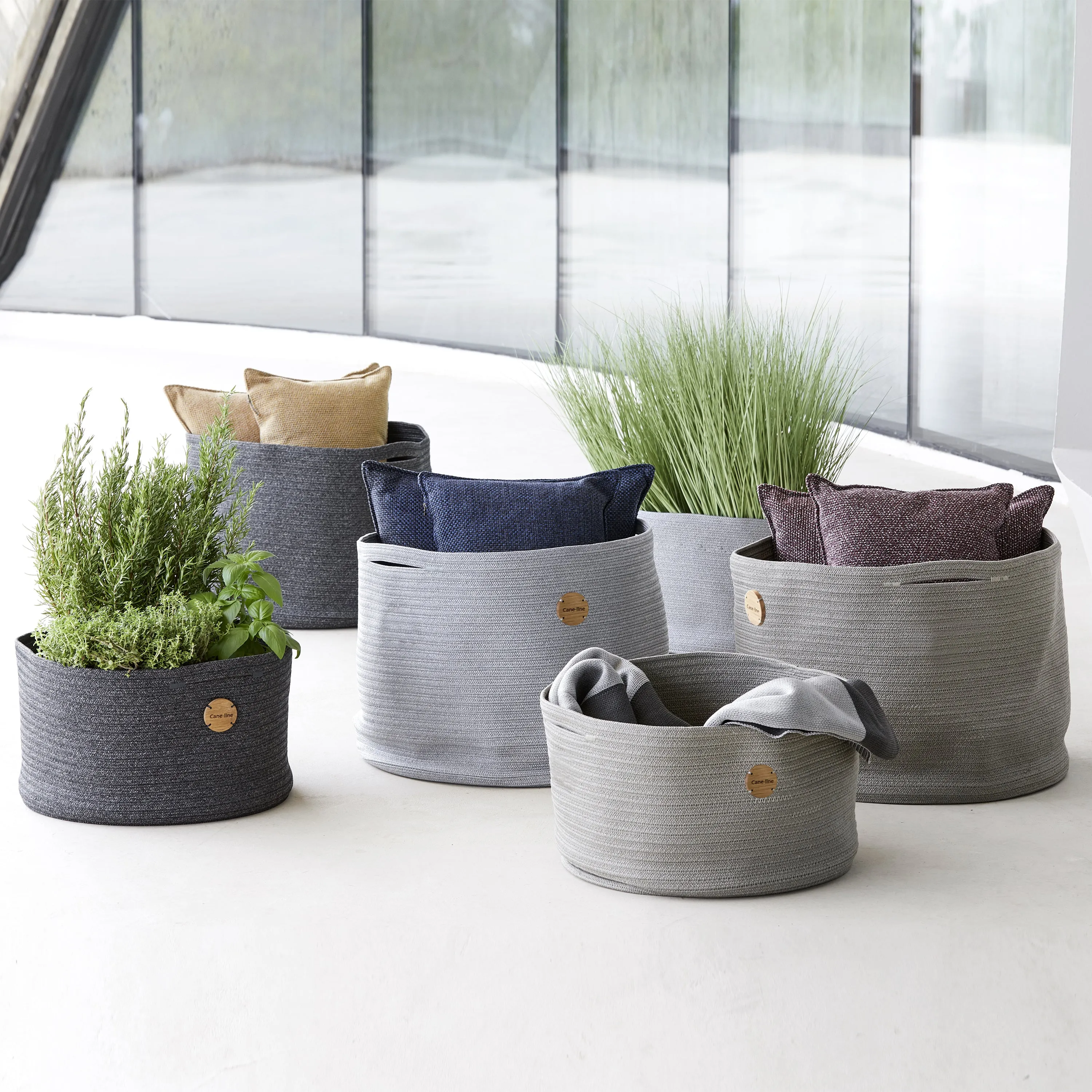 Soft Rope Basket With Handle
