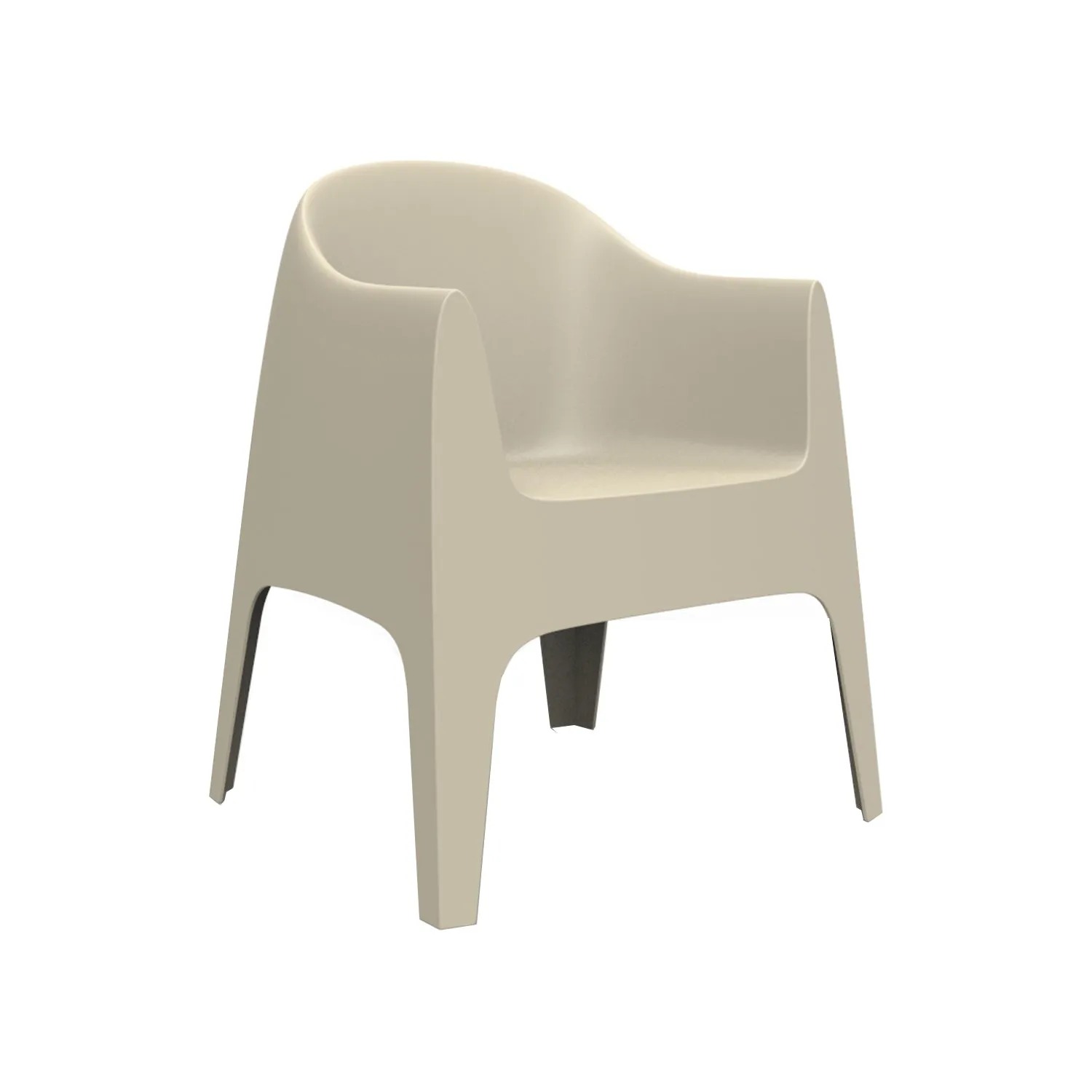 Solid Armchair (Set of 4)