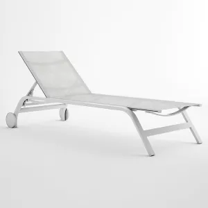 Stack Chaiselongue with Wheels