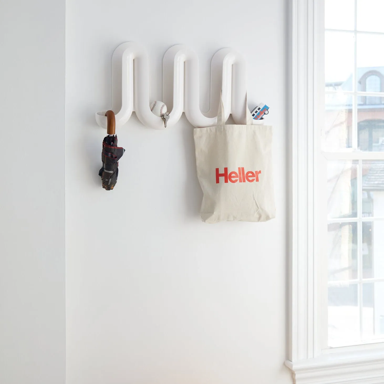 Swell Wall Catchall & Coat Rack