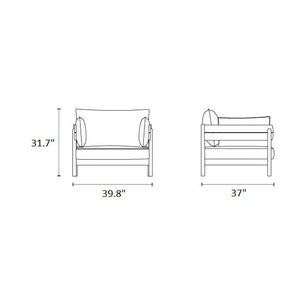 Tanso Outdoor Lounge Chair