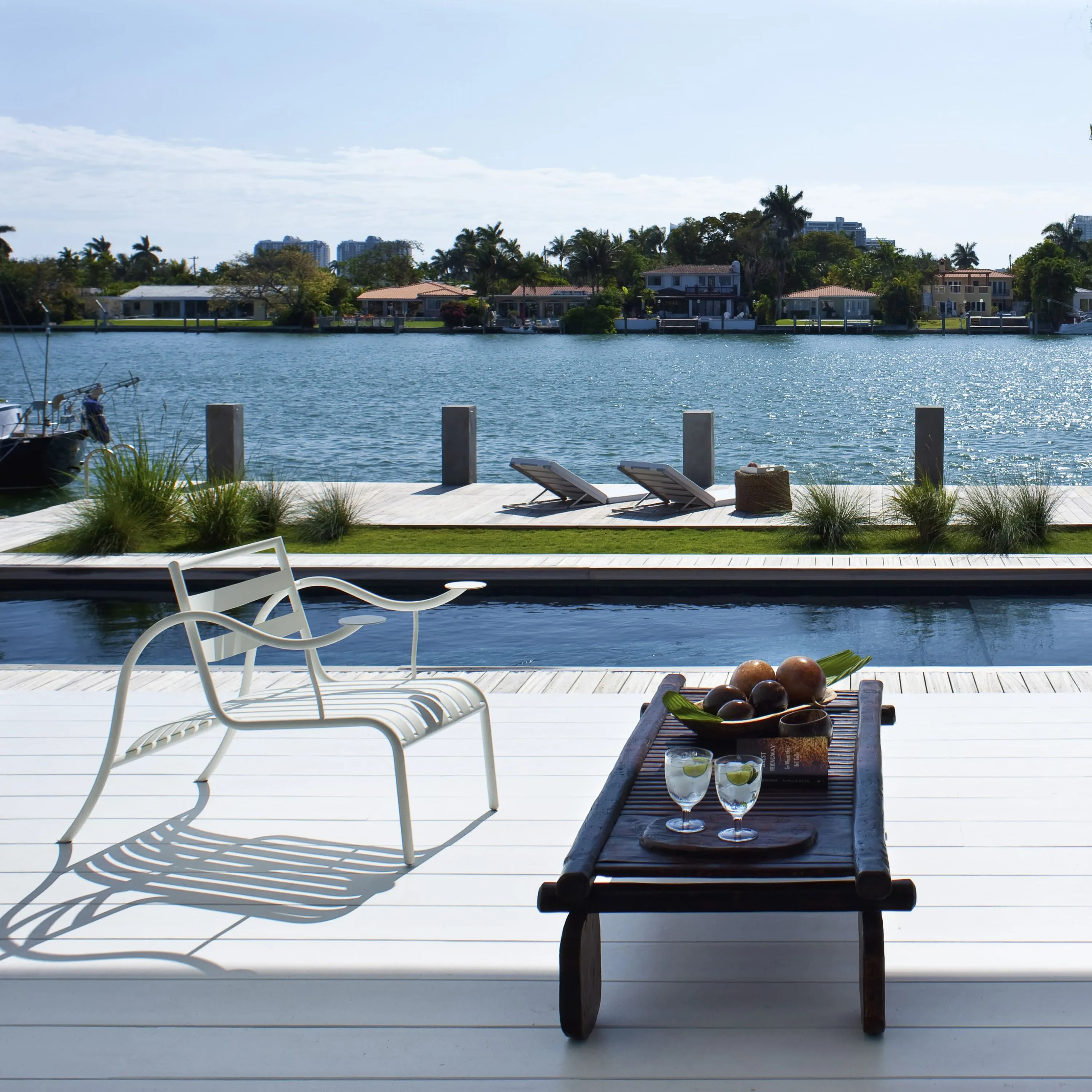 Thinking Man's Outdoor Lounge Chair Lido