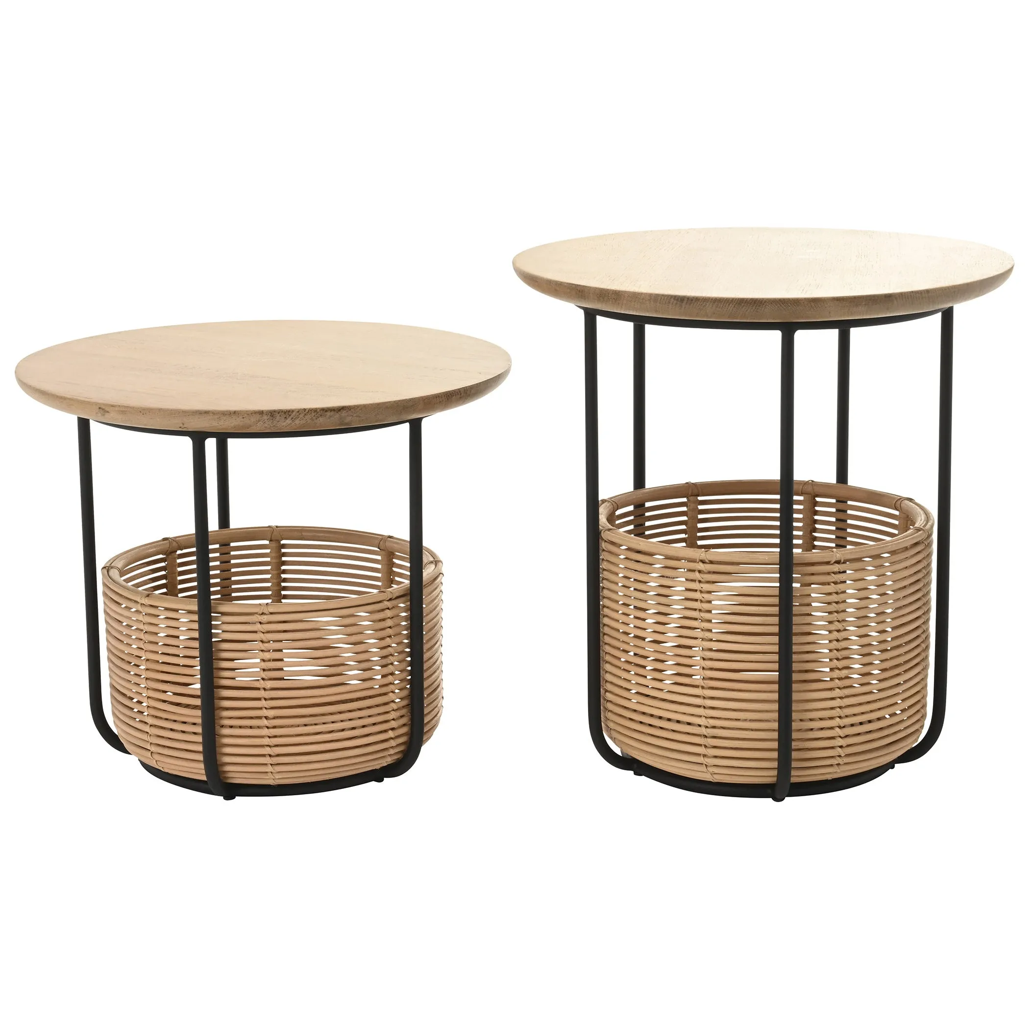 Vivi Basket Side Table