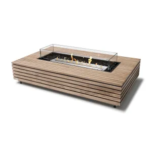 Wharf Teak Fire Table Set