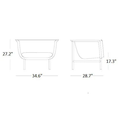 Wicked Outdoor Lounge Chair