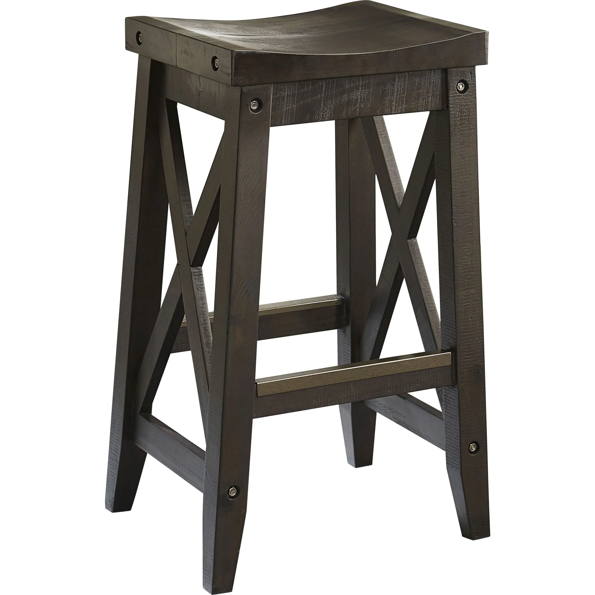 Yosemite Solid Wood Bar Stool in Cafe Modus