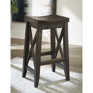 Yosemite Solid Wood Bar Stool in Cafe Modus