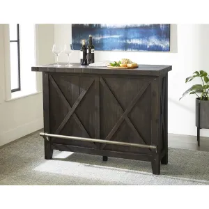 Yosemite Solid Wood Bar Table in Cafe Modus